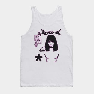 Bjork Brutalism Design Tank Top